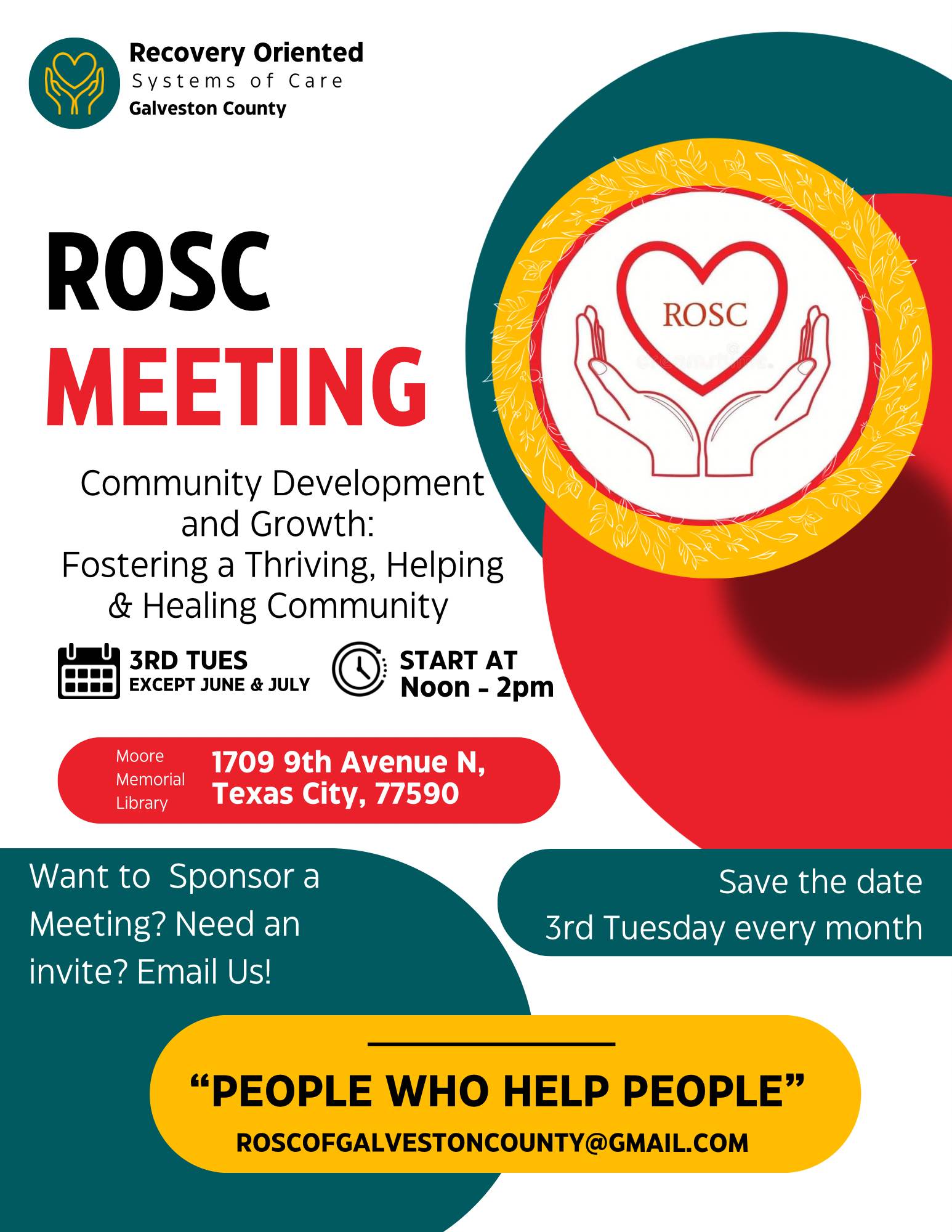 ROSC of Galveston CountyR – ROSC Recovery Care Community Wellness ...